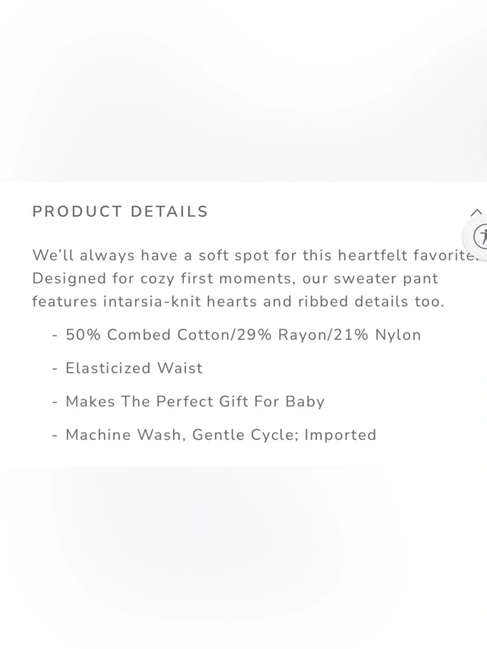 Janie and Jack Pink Heart Knit Pants